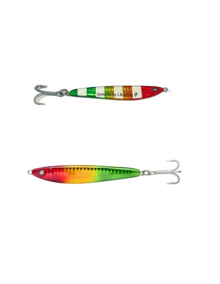 Williamson Gomame Jig 25g Cor:RS (Rasta)